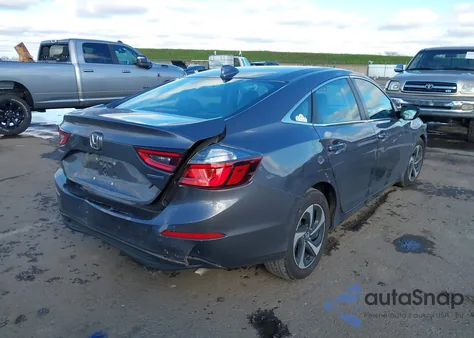 2021 Honda Insight Ex z USA, uszkodzony, nr VIN 19XZE4F50ME011502